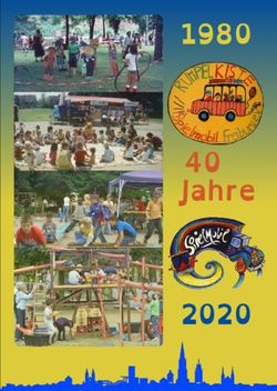 40 Jahre 2020 - 1980 - Spielmobil Freiburg eV