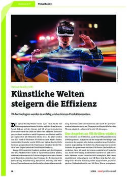 K&uuml;nstliche Welten steigern die Effizienz - IT-News ...