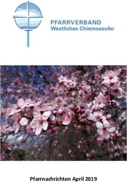Pfarrnachrichten April 2019 - Pfarrverband Westliches Chiemseeufer