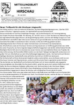 Neuer Treffpunkt f&uuml;r alle Hirschauer eingeweiht