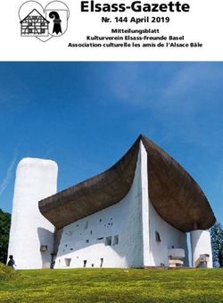 Elsass-Gazette Nr. 144 April 2019 - Mitteilungsblatt Kulturverein Elsass-Freunde Basel - Kulturverein Elsass-Freunde-Basel