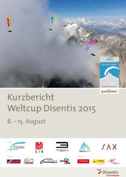 Kurzbericht Weltcup Disentis 2015- 15. August - Disentis Open