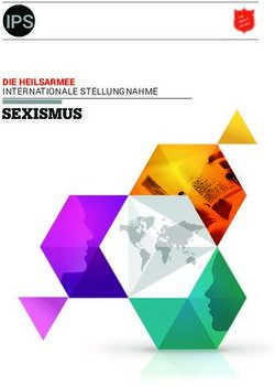 IPS SEXISMUS DIE HEILSARMEE INTERNATIONALE STELLUNGNAHME - Amazon S3