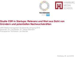 Studie CSR in Startups: Relevanz und Wert aus Sicht von Gr&uuml;ndern und potentiellen Nachwuchskr&auml;ften - HMS Medienmanagement Studierende Jahrgang ...