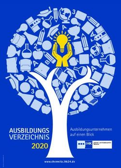 2020 VERZEICHNIS AUSBILDUNGS - Ausbildungsunternehmen auf einen Blick - IHK24