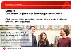 Check-U - Das Erkundungstool der Bundesagentur für Arbeit - Für ...