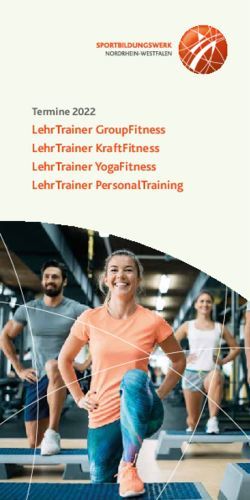 TERMINE 2022 LEHRTRAINER GROUPFITNESS LEHRTRAINER KRAFTFITNESS LEHRTRAINER YOGAFITNESS LEHRTRAINER PERSONALTRAINING