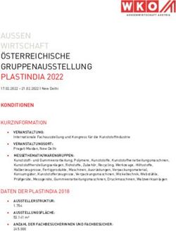 AUSSEN WIRTSCHAFT &Ouml;STERREICHISCHE GRUPPENAUSSTELLUNG PLASTINDIA 2022 - WKO