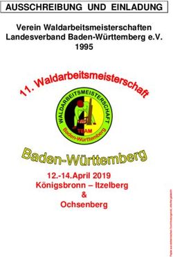 AUSSCHREIBUNG UND EINLADUNG - Verein Waldarbeitsmeisterschaften Landesverband Baden-Württemberg e.V. 1995 - 12.-14.April 2019 Königsbronn ...