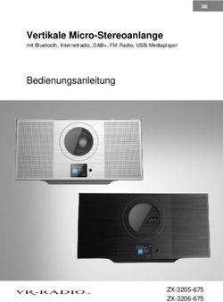 Vertikale Micro-Stereoanlange - Bedienungsanleitung