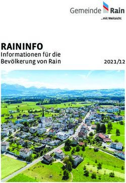 RAININFO Informationen f&uuml;r die Bev&ouml;lkerung von Rain 2021/12 - Gemeinde Rain