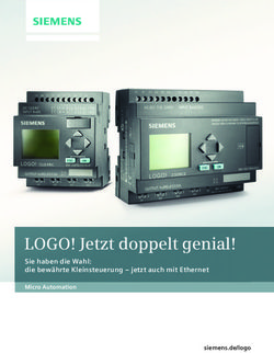 LOGO! Jetzt doppelt genial! - Sie haben die Wahl: die bew&auml;hrte Kleinsteuerung - jetzt auch mit Ethernet