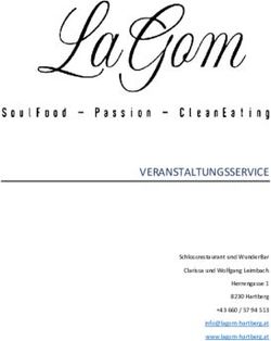 VERANSTALTUNGSSERVICE - LAGOM HARTBERG