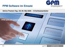 PPM Software im Einsatz - Online Themen-Tag | 28./29. Mai 2020 - 15 Softwareanbieter PPM Software nutzenbringend im Einsatz - GPM/IPMA