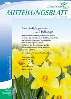 Liebe Mitb&uuml;rgerinnen und Mitb&uuml;rger, K&ouml;nigsbach-Stein