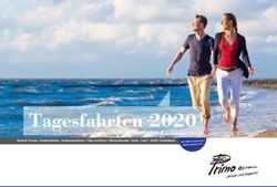 Tagesfahrten 2020 - Primo Reisen