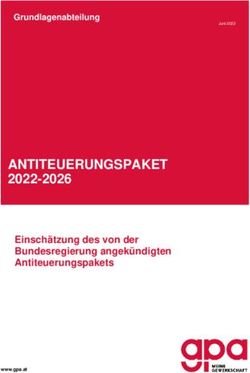 ANTITEUERUNGSPAKET 2022-2026 - Einsch&auml;tzung des von der Bundesregierung angek&uuml;ndigten Antiteuerungspakets - GPA
