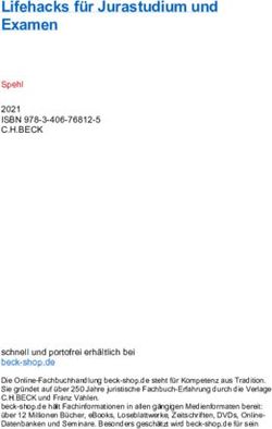 Lifehacks f&uuml;r Jurastudium und Examen - NET
