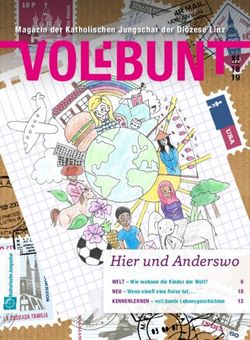 Hier und Anderswo - Magazin der Katholischen Jungschar der Di&ouml;zese Linz - Di&ouml;zese Linz