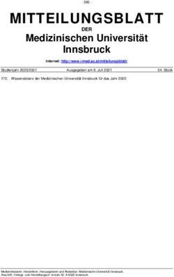 MITTEILUNGSBLATT Medizinischen Universit&auml;t - DER