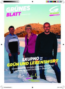 GR&Uuml;N UND LEBENSWERT - BLATT FEBRUAR 2021 - Skupno za lep&scaron;e življenje v &Scaron;kofičah! - SGL Skupno :: Gr&uuml;n & Lebenswert Schiefling