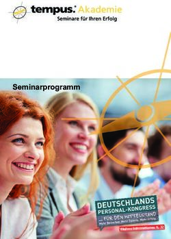 Seminarprogramm - Weitere Informationen S. 32 - tempus Akademie