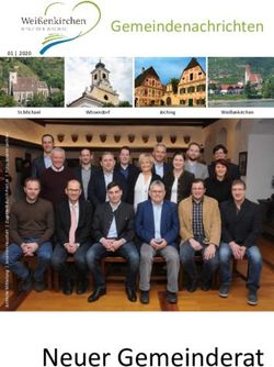 Neuer Gemeinderat - Gemeindenachrichten 01 | 2020 - Wei&szlig;enkirchen in der Wachau