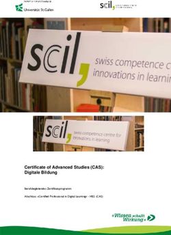 Certificate of Advanced Studies (CAS): Digitale Bildung - SCIL