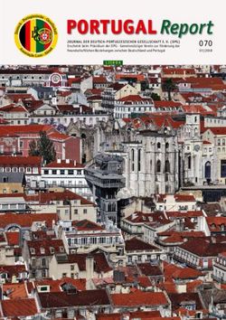 PORTUGAL Report 070 - Deutsch-Portugiesische Gesellschaft eV