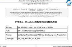 IFRS-FA - &ouml;ffentliche SITZUNGSUNTERLAGE - DRSC