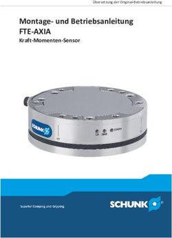 Montage- und Betriebsanleitung - FTE-AXIA Kraft-Momenten-Sensor &Uuml;bersetzung der Original-Betriebsanleitung - Schunk