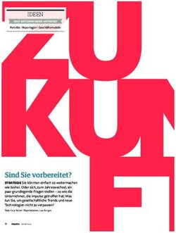 Sind Sie vorbereitet? - IDEEN - Henning Zoz