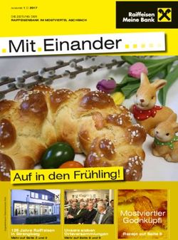 Auf in den Frühling! Mostviertler Godnküpfi - Raiffeisenbank Region Amstetten