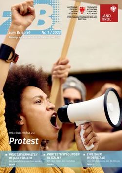 Protest - zum Beispiel Nr. 1 / 2023 Beitr&auml;ge zur Jugendarbeit in S&uuml;dtirol und Tirol - Land Tirol