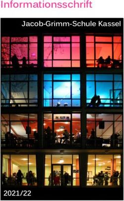 Informationsschrift Jacob-Grimm-Schule Kassel