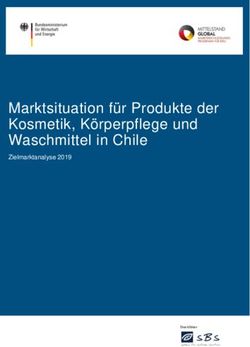 Marktsituation für Produkte der Kosmetik, Körperpflege und Waschmittel in Chile - Zielmarktanalyse 2019 - iXPOS