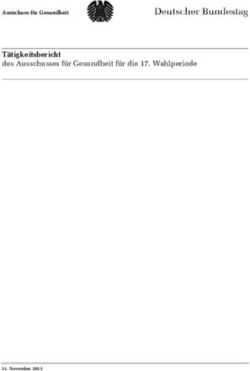 T&auml;tigkeitsbericht des Ausschusses f&uuml;r Gesundheit f&uuml;r die 17. Wahlperiode - Ausschuss f&uuml;r Gesundheit