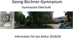Herzlich Willkommen! Georg-Büchner-Gymnasium - Gymnasiale Oberstufe - Information für das Abitur 2019/20 - Georg-Büchner ...