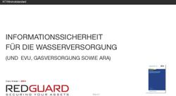 INFORMATIONSSICHERHEIT F&Uuml;R DIE WASSERVERSORGUNG - (UND EVU, GASVERSORGUNG SOWIE ARA)