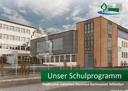 Unser Schulprogramm Städtisches Johannes-Sturmius-Gymnasium Schleiden