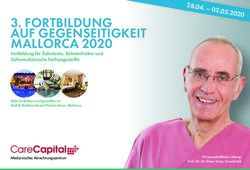 FORTBILDUNG AUF GEGENSEITIGKEIT MALLORCA 2020 - CareCapital
