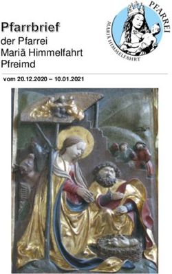 Der Pfarrei Mari&auml; Himmelfahrt Pfreimd