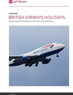BRITISH AIRWAYS HOLIDAYS - CASE STUDY Respond optimiert Kundenservice bei British Airways Holidays
