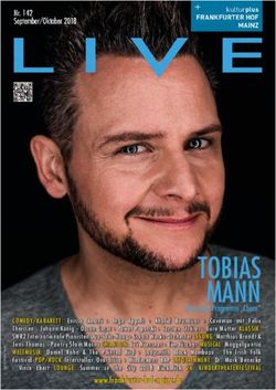 TOBIAS MANN Das neue Programm "Chaos" - Frankfurter Hof Mainz