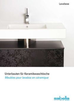 Unterbauten f&uuml;r Keramikwaschtische Meubles pour lavabos en c&eacute;ramique - Lavabase