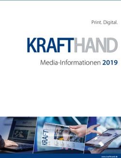 Media-Informationen 2019 - Print. Digital. Unabh&auml;ngiges Technikmagazin f&uuml;r das Kraftfahrzeug-Handwerk - Krafthand-Medien