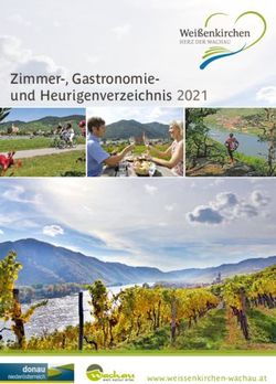 Zimmer-, Gastronomie- und Heurigenverzeichnis 2021 - www.weissenkirchen-wachau.at - Wei&szlig;enkirchen in der Wachau