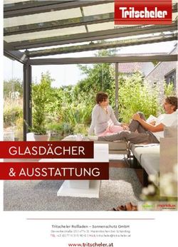 GLASDÄCHER & AUSSTATTUNG - www.tritscheler.at Tritscheler Rollladen - Sonnenschutz GmbH