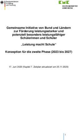 Gemeinsame Initiative von Bund und L&auml;ndern zur F&ouml;rderung leistungsstarker und potenziell besonders leistungsf&auml;higer Sch&uuml;lerinnen und Sch&uuml;ler ...