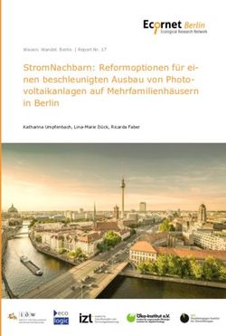StromNachbarn: Reformoptionen f&uuml;r ei- nen beschleunigten Ausbau von Photo-voltaikanlagen auf Mehrfamilienh&auml;usern in Berlin
